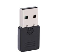 Plyisty Adattatore Bluetooth USB, Ricevitore Dongle Wireless Bluetooth 6.0 EDR BLE Plug and Play, con Lungo Raggio Fino a 20 M e Doppio Dispositivo per PC Laptop Cuffie Tastiera