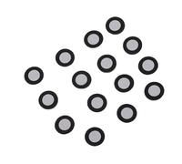 Plyisty Adesivi a Scansione 3D Riflettente 200 Pcs Facili Usare Punti Riflettenti Riflettenti per Macchinari Ed Elettronica Cattura
