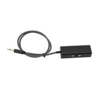 Plyisty Aiuto per Filtro di Rumore di Rumore Premium per Altoparlanti 'Auto, Connettore in Oro da 3,5 Mm per Amplificatore, Plug e Riproduzione, Isolante AUX da 3,5 Mm AUX per Amplificatore per
