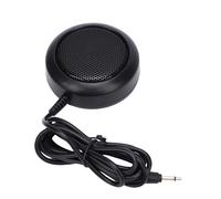 Plyisty Altoparlante per Radioamatori Altoparlante Esterno per Radio CB Ricetrasmettitore Mobile con Spina da 3,5 Mm Cavo di Alimentazione Rotondo da 1 W da 1,48 M