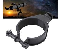 Plyisty Anello di Portata Guida Regolabile del Telescopio, Anello di Montaggio a Vite da 1/4 di Pollice per Tubi di Telescopio da 72 Mm a 74 Mm di Diametro