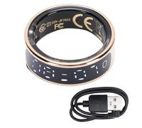 Plyisty Anello intelligente con display digitale, Sleep Tracker, conteggio dei passi, modalità sportive multiple, 1ATM impermeabile, controllo dei gesti, per uomo donna (12)
