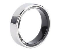 Plyisty Anello per Monitoraggio della Salute, Anello Intelligente in Lega di Alluminio Leggero con Contapassi per il Sonno della Temperatura (Misura 10 (ID 19,8 mm/0,78 pollici C 62,1 mm/2,44