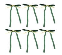 Plyisty Archi di Banda di Velluto, Eleganti Suoni di Velluto Decorativi Carini Che Devono Essere Gestiti per la Decorazione della Casa di Natale (GREEN)