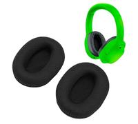 Plyisty Aurberi di Ricambio a 2 Coppie per Cuffie Opus X, Cuscini Auricolari con Tessuto in Rete Traspirante e Schiuma di Memoria (BLACK)