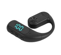 Plyisty Auricolare Bluetooth, Auricolare Earphone Singolo con Design per gli Auricolari, Cancellazione del Rumore, Headphone a Mani Wireless per Camionista, Autista, Business (BLACK)