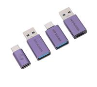 Plyisty Blocco Dati USB, Difensore di Tipo A e Tipo C, Protegge Dal Jacking di Succhi, Dall'hacking dei Rifiuti Fornisce una Ricarica Protetta per il Telefono Cellulare