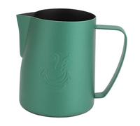 Plyisty Brocca di Arte del Latte, Brocca in Schiuma di Latte Bocche Piatto Cigno a Cigno 480 Ml per Casa (#2)