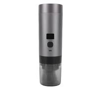 Plyisty Caffettiera Portatile, 3 in 1 Riscaldamento Rapido Display Digitale | Mini macchina da caffè ricaricabile, estrazione fredda e calda, per viaggi, campeggio, ufficio