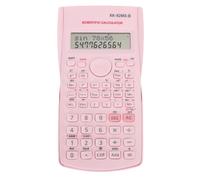 Plyisty Calcolatrice Scientifica, Calcolatrice Matematica Rosa Con 240 Funzioni, Display A 2 Righe, 10 Cifre, Copertura Protettiva Scorrevole, Materiale Scolastico Per Studenti