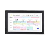 Plyisty Calendario Digitale da 21,5 Pollici, Display Interattivo Touchscreen Intelligente per Programmi Familiari con Sincronizzazione WiFi, Controllo App, Tabella dei Lavori (Spina europea)