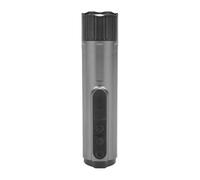 Plyisty Camera da Casco Motociclistica 4K WiFi, Cam Dash Motorcycle con Angolo Largo 140 °, Faro LED Ricaricabile, con Accessori per Staffe di Montaggio (grigio scuro)