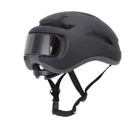 Plyisty Casco di Bici Intelligente, Display LED Ad Alta visibilità per Immagini Fai-da-te, App e Telecomando, Si Adatta Agli Uomini Donne con Dimensioni della Testa 58-61 Cm