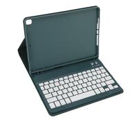 Plyisty Case di Tablet per Tastiera con Retroilluminazione, Tastiera Wireless Staccabile Magnetica e Copertura con Supporto per Penna per 9th Gen, 8th Gen, 7a Gen, Pro 10,5 Pollici (GREEN)