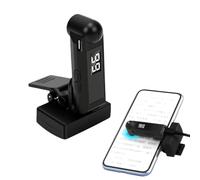 Plyisty Cliccatori Automatici per Schermo per Mi Piace su Tiktok (BLACK) | 99 Velocità Regolabili, Display LED, Ricaricabile, per Smartphone, Mi Piace in Diretta, Giochi