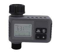 Plyisty Controller di Irrigazione per Cronache con Schermo LCD, Timer di Irrigazione Automatica per Rubinetti da 3/4-1/2 Pollici, Facile da Usare per Il Giardino e Il Patio