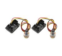 Plyisty Controller Ventola PC Splitter A 8 Vie per Ventole di Raffreddamento Della Scheda Madre Con Controlo Della VelociTà PWM, SupportA Ventole A 4 E 3 PIN