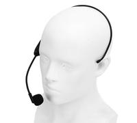 Plyisty Cuffia con Microfono Wireless, Microfono con Cuffia Wireless 2.4G, Portata di 82 Piedi, Riduzione del Rumore, Cuffia per Servizio Clienti, per Insegnanti, Guide Turistiche,