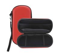 Plyisty Custodia da Trasporto per 1000, per 2000, per 3000, Custodia da Viaggio Protettiva Antiurto con Guscio Rigido, con 5 Slot per Schede (rosso)