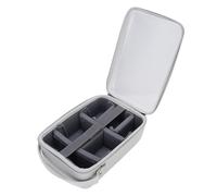 Plyisty Custodia per Fotocamera Trasparente, Borsa per Fotocamera a Prova di Acqua con Divisori, Tracolla, Maniglia Portatile, Interni Tessuto Peluche,per Telecamere,Lenti Accessori