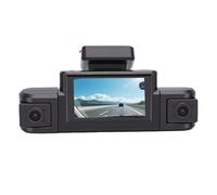 Plyisty Dash Cam 4 Canali Anteriore e Posteriore Interno, 1440P 1080P Controllo App a 360 Gradi WiFi Supporto per Fotocamera da Cruscotto per Auto G Sensor Registrazione in Loop