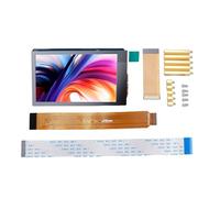Plyisty Display LCD DSI da 3,5 Pollici, Touchscreen Capacitivo con Risoluzione 480x800 con Tocco a 5 Punti e Vetro Temperato, Adatto per CM5 4B