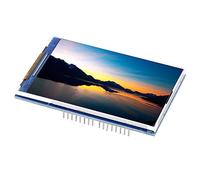 Plyisty Display LCD, Schermo LCD Modulo TFT 3,5 Pollici, Con PRESA PER SCRITUA SD E Circuito SPI Flash, PER E Mega (Senza tocco)