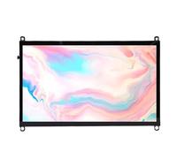 Plyisty Display Touch Screen LCD da 10,1 Pollici, Pannello Touch Capacitivo 1024x600 IPS, Plug and Play, Monitor Secondario per TV Box Pi 4B PC