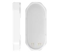 Plyisty Dock di Ricarica Magnetico del Registratore Vocale AI, Adatto Al Blocco Voce del Blocco Voce AI, Dock di Caricabatterie USB C, Protezione Automatica, Dimensioni Compatte (WHITE)