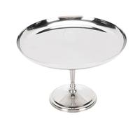 Plyisty Elegante Casero Hotel Elegante Piatto di Insegne per di Ghiaccio Gelato per Diversi Dessert, 304 Materiale in Acciaio Inossidabile