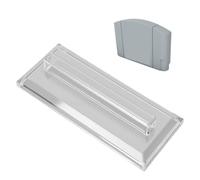 Plyisty Espositore per Cartucce di Gioco SNES Supporto Verticale a 90° in Acrilico Trasparente per Cartucce di Giochi retrò, Base per Esposizione da Tavolo Stabile e Addensata per