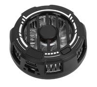 Plyisty Fan di Raffreddamento del Telefono Cellulare, Tecnologia di Raffreddamento a Semiconduttore, Design 'assorbimento Magnetico, Ventola a 9 Lame, Controllo 3 Marcia, con