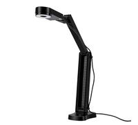Plyisty Fotocamera per Documenti USB, Visualizzatore Ultra HD da 8 MP 4K con Doppi Microfoni AI Luce LED a 3 Livelli Design Pieghevole con Inversione 'immagine, per Riunioni On-line