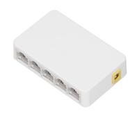 Plyisty Gigabit Ethernet Switch, 100-240V 5 Port-Ethernet Splitter RJ45 Interfaccia 10/100/1000 Mbit/S Ad Alta Efficienza per Home Hotel Office (#1)