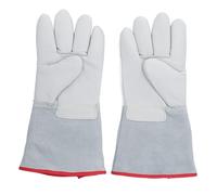 Plyisty Guanti Antigelo 500℉ / -260℃ o Superiori, Guanti Protettivi Criogenici LN2 da 36 cm per Azoto Liquido/Ghiaccio Secco/Conservazione a Freddo