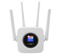 Plyisty Hotspot WiFi Mobile, 4G LTE Wireless Router Professional 300 Mbit/S per Ufficio (Spina europea)