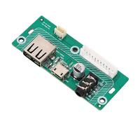 Plyisty Il Modulo di Sostituzione per Caricare la Scheda di Carico del Disco per L'inizio del Soft per le Tariffe 3 Cucchiaini di Altoparlanti con 4 Connessioni USB, Materiale del Driver Facile
