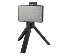 Plyisty Kit di Luce Video a LED, Luce di Riempimento Portatile della Fotocamera con Supporto per Treppiede, Luci da Studio da 2500-9000K Dimmebili per Fotografia e Bellezza