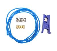 Plyisty Kit PTFE Blu per Filamento da 1,75 Mm, con 4 Raccordi PC4 M6 e 4 Raccordi PC4 M10 e Taglierina, per Stampante 3D Ender 3 3 Pro V2 5 5 Pro CR 10