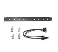 Plyisty Kit Rack per Antenna con Montaggio Anteriore 1U per SLX/SLX2/PGX2/SPGX24/PGX48/PG288/QLXD24/BETA58/BETA58A/PG58 e Altri