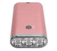 Plyisty Lampada LED per Extension per Capelli, Polimerizzazione Rapida 395 Nm con Timer da 10 30 60 90 Secondi, 3 Perline Luminose LED da 5 W, per la Polimerizzazione della Colla per (oro rosa)