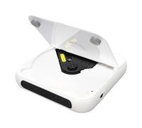 Plyisty Lettore CD Portatile, Lettore CD per Auto Bluetooth con Suono Ad Alta fedeltà per la Casa Batteria Ricaricabile da 2000 MAh con Porta AUX da 3,5 Mm Radio FM