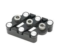 Plyisty Località di Perforazione della Guida Auto -separata per la Produzione di Mobili, Modello di Alluminio in Lega di Alluminio con Ampia Applicazione, 3 Bit Inclusi
