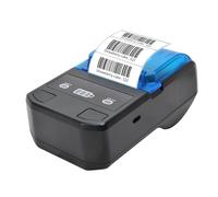 Plyisty Macchina per Produttore di Etichette Thermal, Stampante per Etichette Termiche USB e Bluetooth da 58 Mm 203DPI, Compatibile con Android/iOS/Linux, per Piccole Imprese,