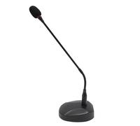 Plyisty Microfono con un Collo Cigno di Scatole Cardioidi per la Parola e la Videoconferenza, Microfono Desktop Regolabile Basato per Conferenze, Materiale ABS