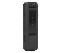 Plyisty Mini Fotocamera per il Corpo, Videocamera Indossabile Ruotabile a 180 Gradi con Clip Posteriore e Indicatore Luminoso a LED, Videocamera Indossata Sul Corpo per Correre,