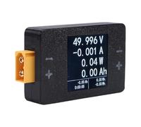 Plyisty Misuratore di capacità di Tensione della Batteria RC con Connettore XT60, Monitoraggio in Tempo Reale della capacità di Carica e Scarica, Adatto per gli Appassionati di Hobby