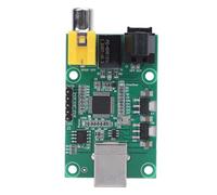 Plyisty Modulo Controller di Flusso USB, Ad Alta fedeltà a 24 Bit e 192 KHz, con Driver ASIO a Bassa Latenza e Uscita S/PDIF I2S, per e