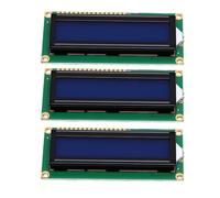Plyisty Modulo Display I2C LCD1602, Adattatore di Interfaccia Modulo LCD 16x2 Retroilluminato Blu per (Senza scheda driver IIC)