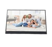 Plyisty Monitor Portatile, Secondo Schermo da 15,6 Pollici 1080P HDMI Laptop IPS Screen Extender USB C WiFi Mirroring del Telefono Cellulare con Supporto per i Viaggi